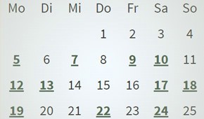 Veranstaltungen der Gemeinde Sigmarszell